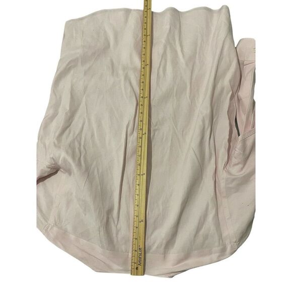INDIVIDUALIZED SHIRTS Dress Shirt Pink‎ White Contrast Collar Spread Size 16 - Picture 9 of 12